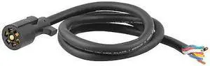 CURT 56621 Replacment 7-Way RV Blde Hrnss, 6 ft.,56621