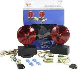 GROTE 65730-5 Towing Kit,Economy,Magnetic Base,12 Volt