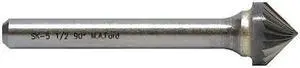 M.A. FORD 29705000 Bur,Carbide,20 Flute,1/4" Shank dia.