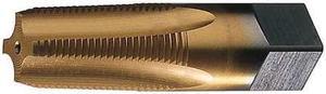 GREENFIELD THREADING 385323 Pipe Tap , 1/16"-27 , Semi-Bottoming , 4 Flutes,