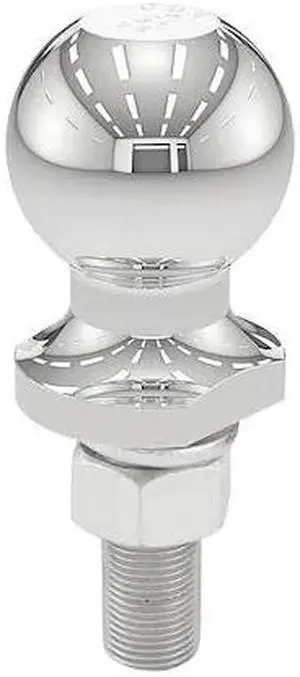 CURT 40065 Trailer Bll, 3/4"x2-1/8" Shnk, 3500 lb., 2", Color: Silver