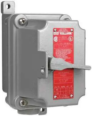 HUBBELL KILLARK FXS-41C Tumbler Switch,120/277VAC