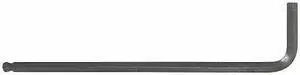 Westward L Shape Ball End Hex Key with 6mm Tip Size Black Oxide   40WY98