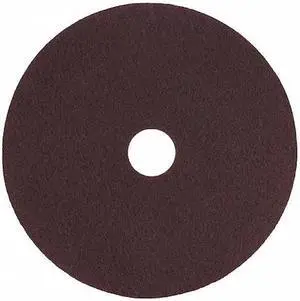 SCOTCH-BRITE SPPP12 Stripping Pad,Brown,Size 12",PK5