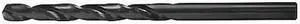 Aircraft Drill, 1/4x6 In, HSS, Blk Oxide