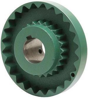 TB WOODS 9S214 Sure-Flex Sleeve Coupling Flange, 9S, Bore 2-1/4"
