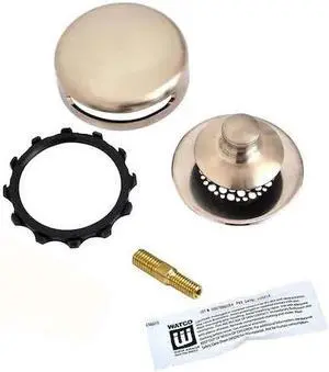 WATCO 948700-PP-BN-G-47 Univ NuFit Nickel PP Tub Stopper, Grid, Innov OF,