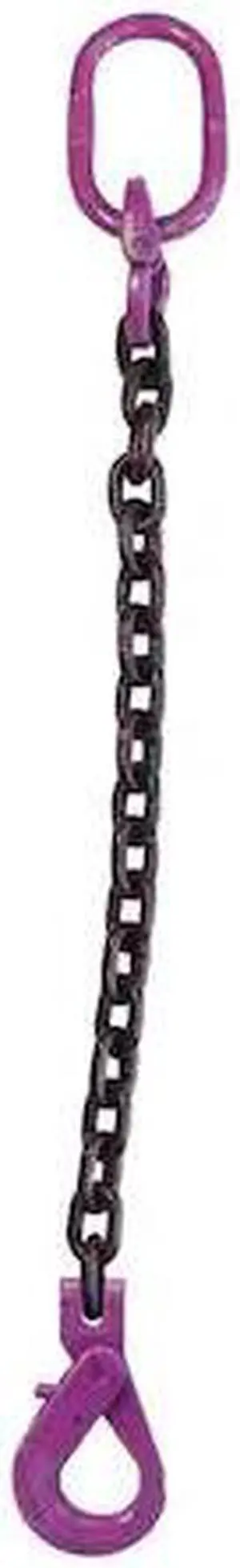 US CARGO CONTROL 12G100SOSL-3 1/2" x 3' - Single Leg Chain Sling w/