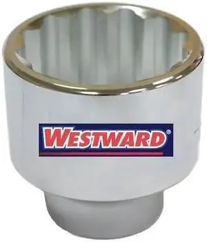 WESTWARD 45J240 1 in Drive, 35mm 12 pt Metric Socket, 12 Points