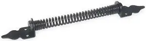ZORO SELECT 4PB52 Adjustable Gate Spring,Black