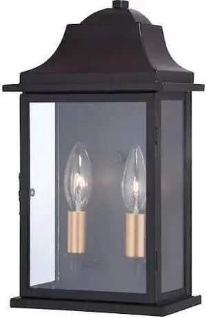 VAXCEL T0565 Bristol 7.5-in. W Outdoor Wall Light