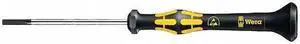 WERA 05030103001 ESD-Safe Precision Slotted Screwdriver 3/32 in Round