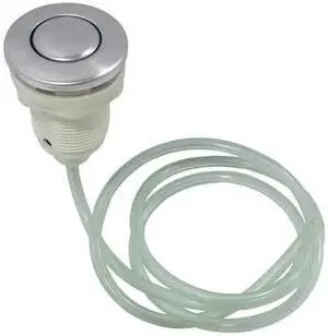 GOURMETIER KA311 KA311 Trimscape Disposal Air Switch Button, Polished Chrome
