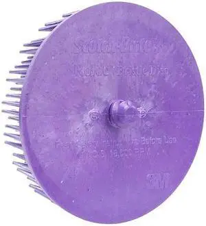 Body Mans Bristle Disc,3 In,PK3 SCOTCH-BRITE 07537