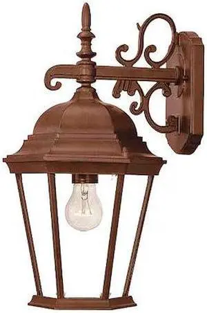 ACCLAIM LIGHTING 5202BW Wall Light,Burled Walnut,1-Light ACCLAIM LIGHTING 5202BW Wall Light,Burled Walnut,1-Light