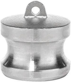 USA INDUSTRIALS BULK-CGF-350 Cam and Groove Fitting, 304SS, DP, 4" Adapter Dust