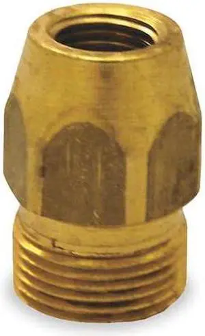 ZORO SELECT 1MDL5 Quick Coupling Plug,1/4 (F) x 22mm