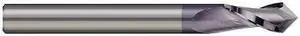 MICRO 100 DM-500-490 Carb End Mill,1/2 In,4FL,CC,Uncoated