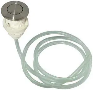 GOURMETIER KA318 KA318 Trimscape Disposal Air Switch Button, Brushed Nickel