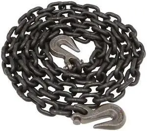US CARGO CONTROL TC581080 Tie Down Chain Assembly 5/8" x 10' w/ Clevis Grab