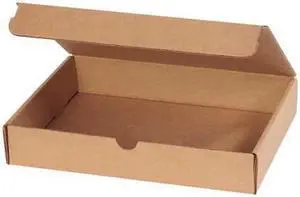 PARTNERS BRAND M1182DK Literature Mailers, 11 1/8" x 8 3/4" x 2 5/16", Kraft,