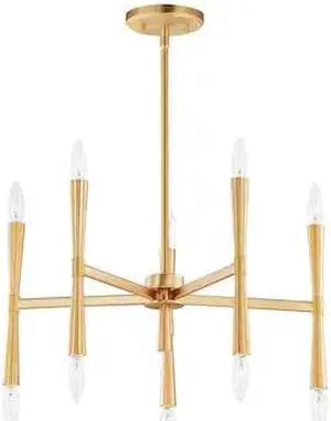 MAXIM LIGHTING 24625SBR Rome 10-Light Chandelier