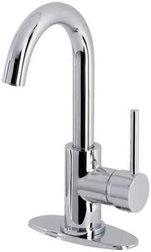 FAUCETURE LS8531DL LS8531DL Concord Single-Handle Bar Faucet, Polished Chrome