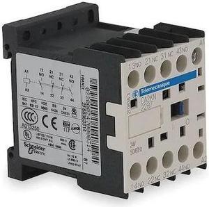 SCHNEIDER ELECTRIC CA2SK20B7 IEC Control Relay,2NO,24VAC,10A