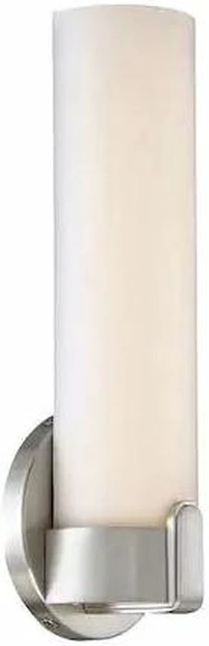 NUVO 62-921 Loop Single LED Wall Sconce Brushed Nickel Finish Brushed Ni NUVO 62-921 Loop Single LED Wall Sconce Brushed Nickel Finish Brushed Ni