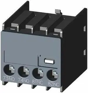 SIEMENS 3RH29111MA11 Auxiliary Contact Block,1NO,1NC
