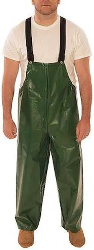 TINGLEY O22008 Rain Bib Overall, Polyurethane, 32 in Inseam, 48 in to 50 in