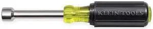 KLEIN TOOLS 630-1/2M Nut Driver, 1/2-Inch Magnetic Tip, 3-Inch Shaft