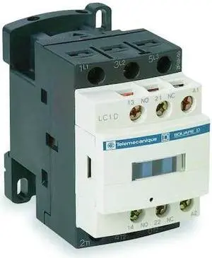 SQUARE D LC1D32T7 IEC Magnetic Contactor, 1NC/1NO, 480V AC, 3 P, Non-Reversing,