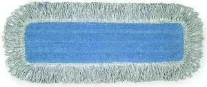 RUBBERMAID COMMERCIAL FGQ41600BL00 18 in Quick Change Mop Pad, Blue, No Handle