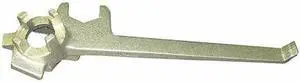 ZORO SELECT 10266 Drum Plug Wrench,4 Points,12 "