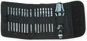 WERA 05071116001 Hex Plus, Phillips, Pozidriv(R), Slotted, Tamper Resistant