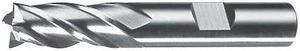 CLEVELAND C75108 Square End Mill,1-7/8" L of Cut,Bright