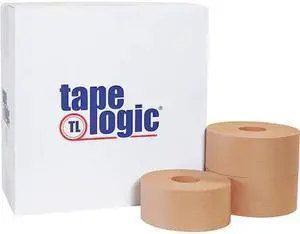 TAPE LOGIC T9077000 Reinforced Water Activated Tape,70mmx450',Kraft,PK10