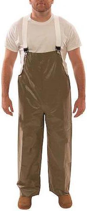 TINGLEY O12008 Flame-Resistant Rain Bib Overall, 5XL, 33 in Inseam, Neoprene,