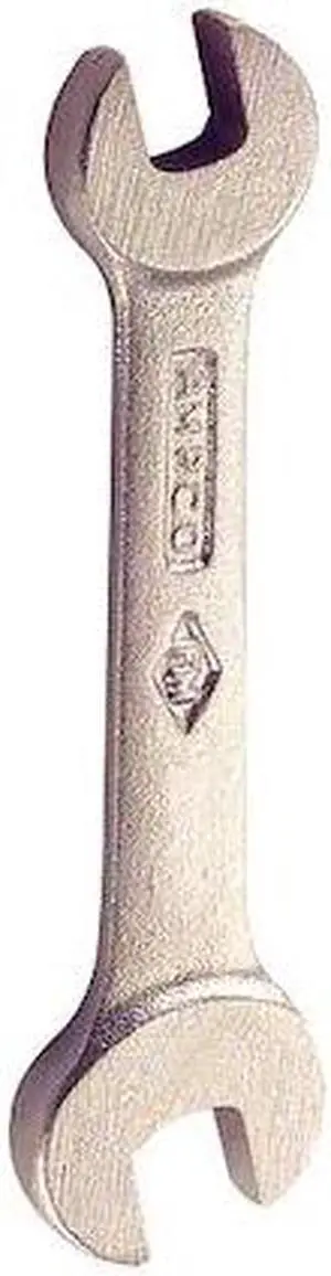 AMPCO SAFETY TOOLS WO-1X1-1/8 Nonsparking Open End Wrench,1x1-1/8 in.