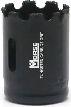 MORSE MHSG18 1/8" Carbide Grit Hole Saw