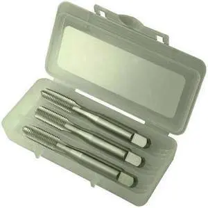 GREENFIELD THREADING 174519 3pc HSS Taper, Plug & Bottoming Hand Tap HTGP