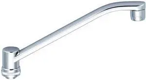 CENTRAL BRASS SU-365-CA 8" Swivel D Style Spout With Aerator, Polished Chrome