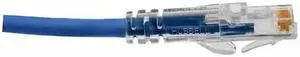 HUBBELL PREMISE WIRING HC6AB30 Ethernet Cable,Cat 6A,Blue,30 ft.