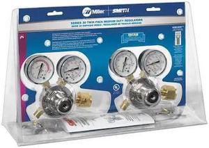 MILLER ELECTRIC HTP5 Gas Regulator, Single Stage, CGA-540 Oxygen/CGA-300