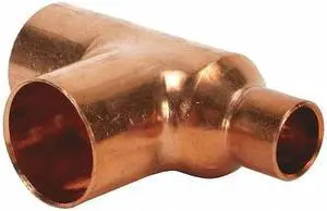 NIBCO 611RR 11/4x1/2x11/4 1-1/4" x 1/2" x 1-1/4" NOM C Copper Reducing Tee