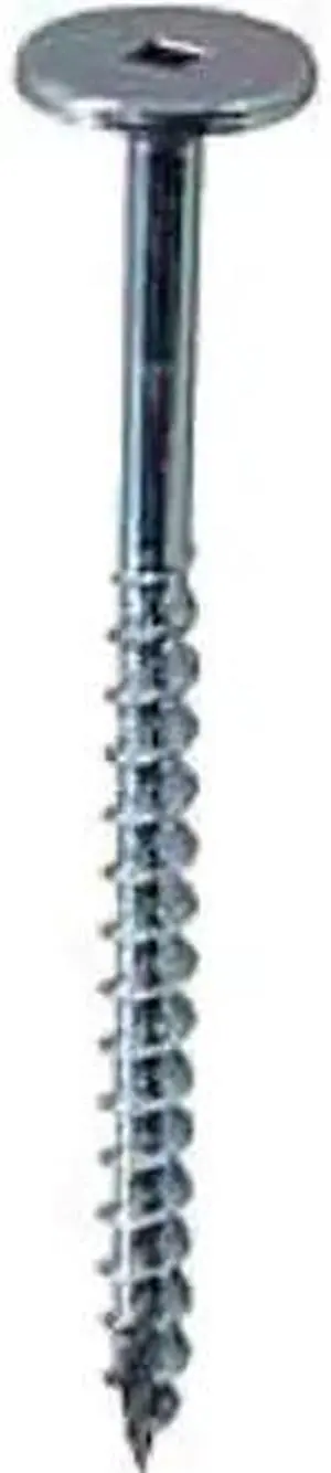 ZORO SELECT PHZ8.3 -1500PC Wood Screw, #10, 2-15/16 in, Zinc Plated Steel Flat