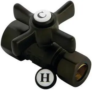 MILLENNIUM CC44455ZX CC44455ZX 5/8" OD Comp X 1/2" OD Comp Straight Stop