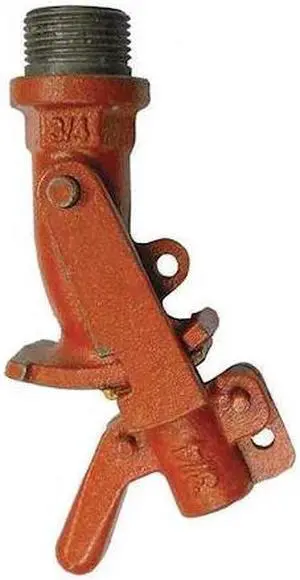 ZORO SELECT 63 Drum Faucet,3/4 In,Manual,Cast Iron
