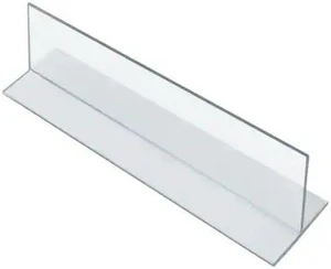 AZAR DISPLAYS 85DIV 6.5" T-Divider, PK10 AZAR DISPLAYS 85DIV 6.5" T-Divider, PK10